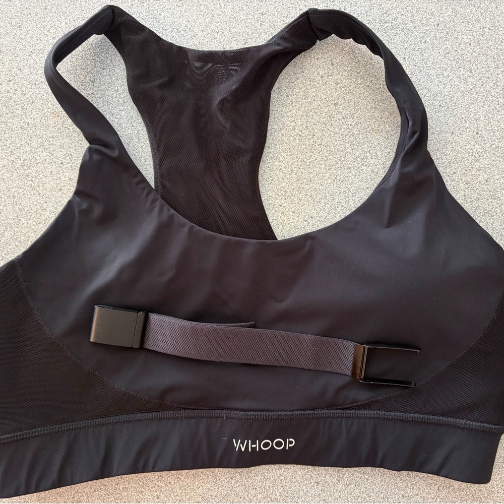 Whoop 4.0 and sports bra